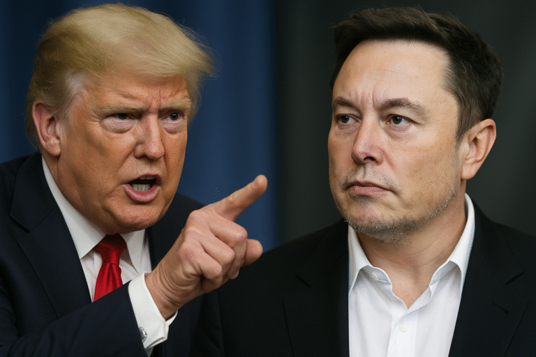 Trump Warns Elon Musk of “Very Serious Consequences” if He Supports Democrats